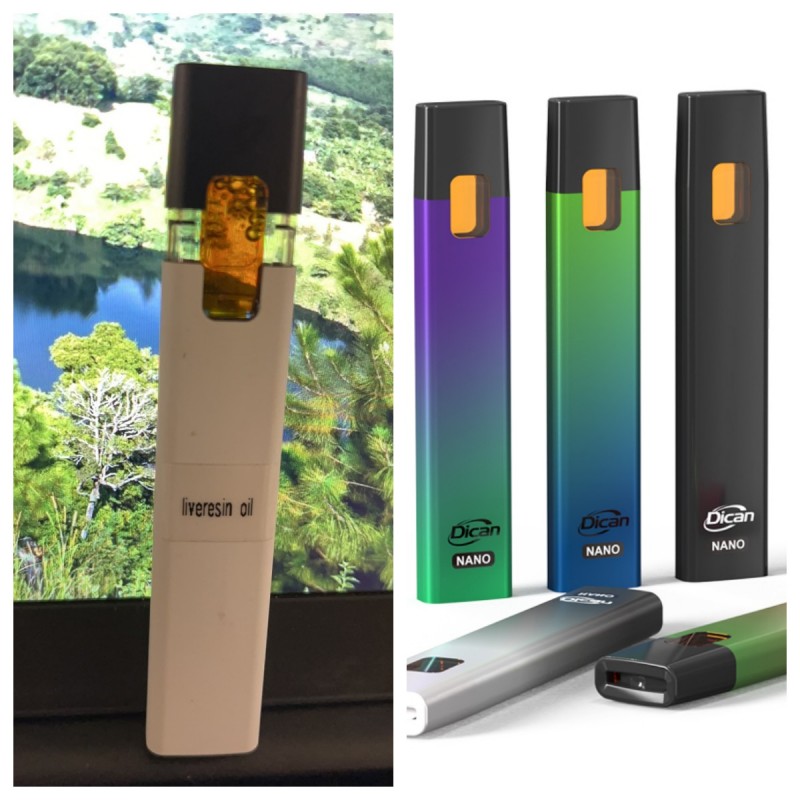 Postless Live Resin Kertakäyttöinen Cannabis Vape Pod by DICAN