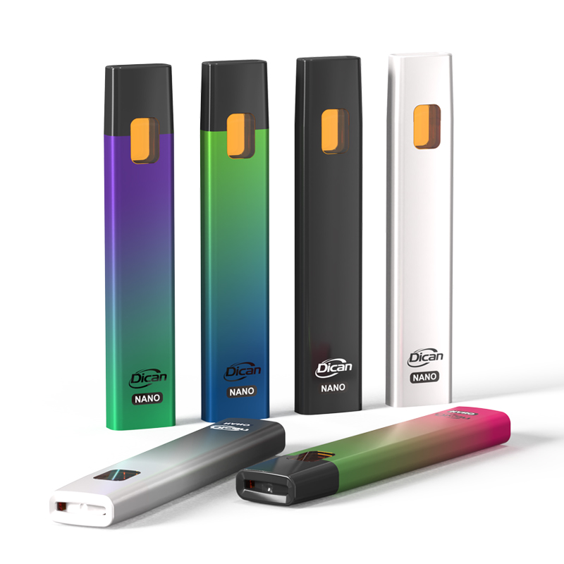 Postless kertakäyttöinen Cannabis Vape Pen Live Resinille ja hartsiöljyille